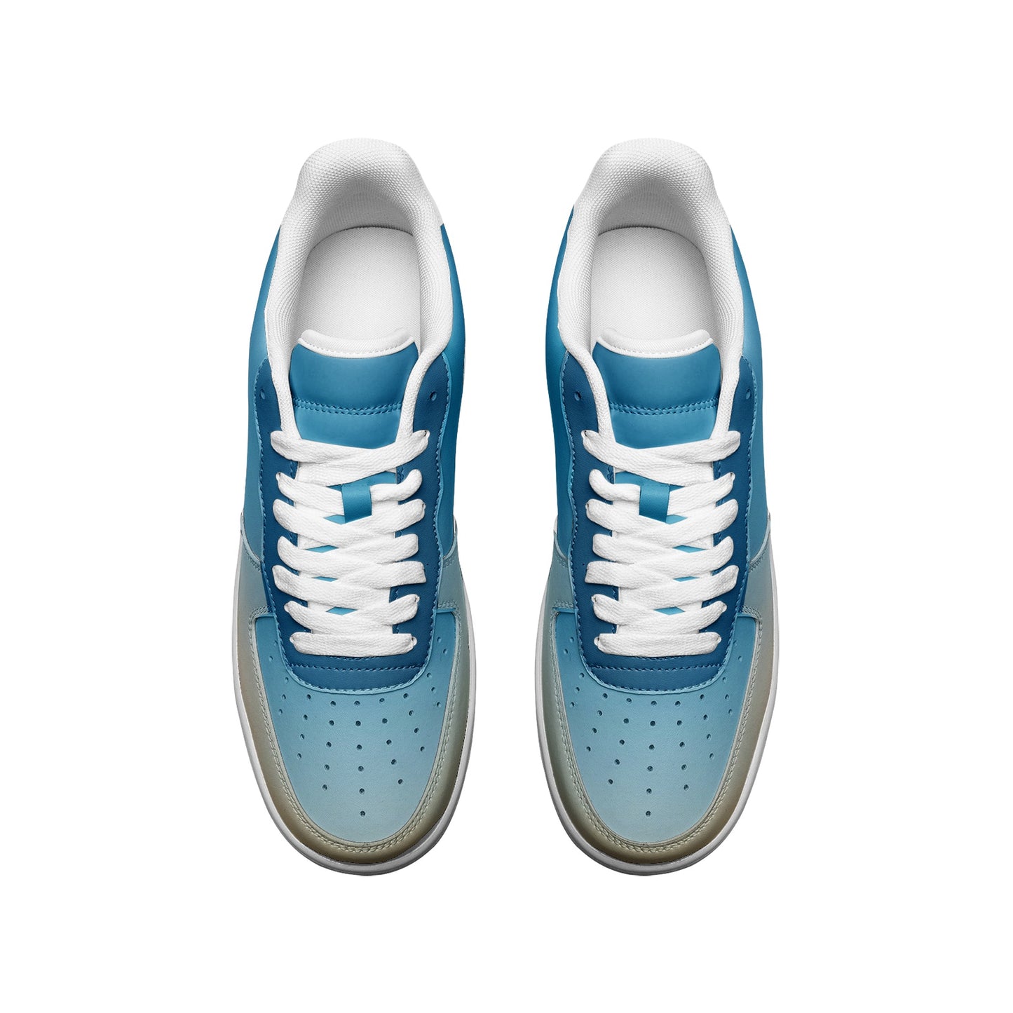 The sun's warmth energizes me. SunWhys  Unisex Low Top Leather Sneakers