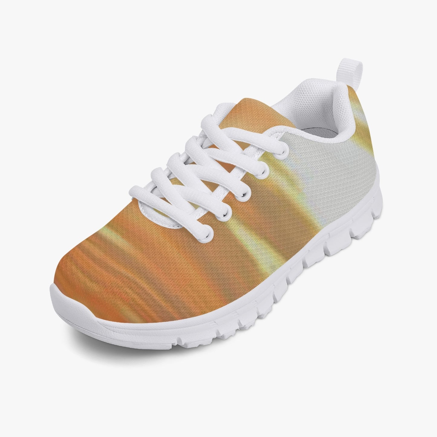 Finding joy in the sunlight. SunWhys  Kids' Lightweight Mesh Sneakers - White