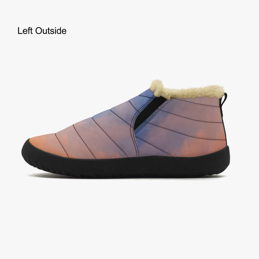 Heart filled with morning tranquility. SunWhys . Casual Cotton-pad Fur Shoes