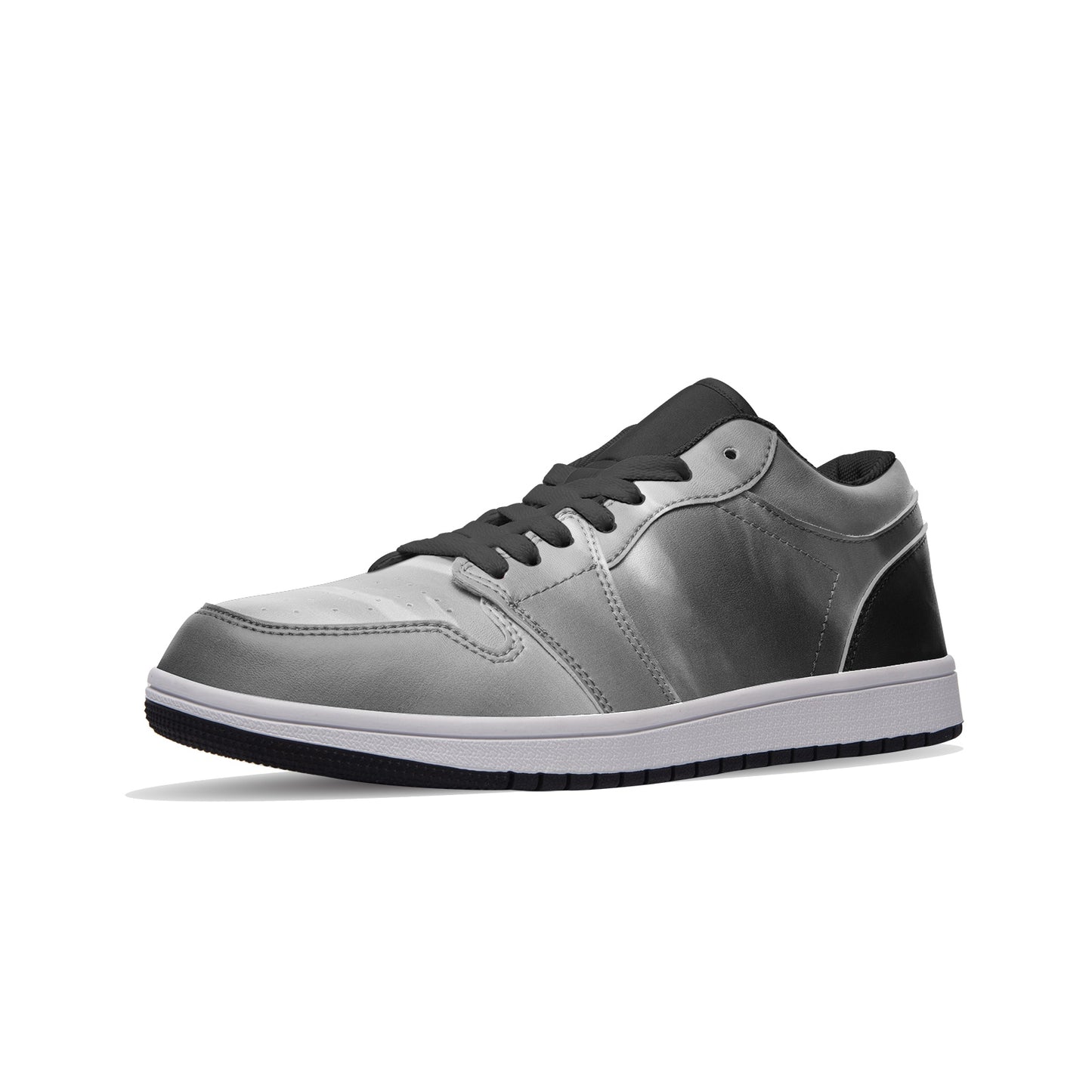 Rising with the sun brings pure joy. SunWhys  Unisex Low Top Leather Sneakers