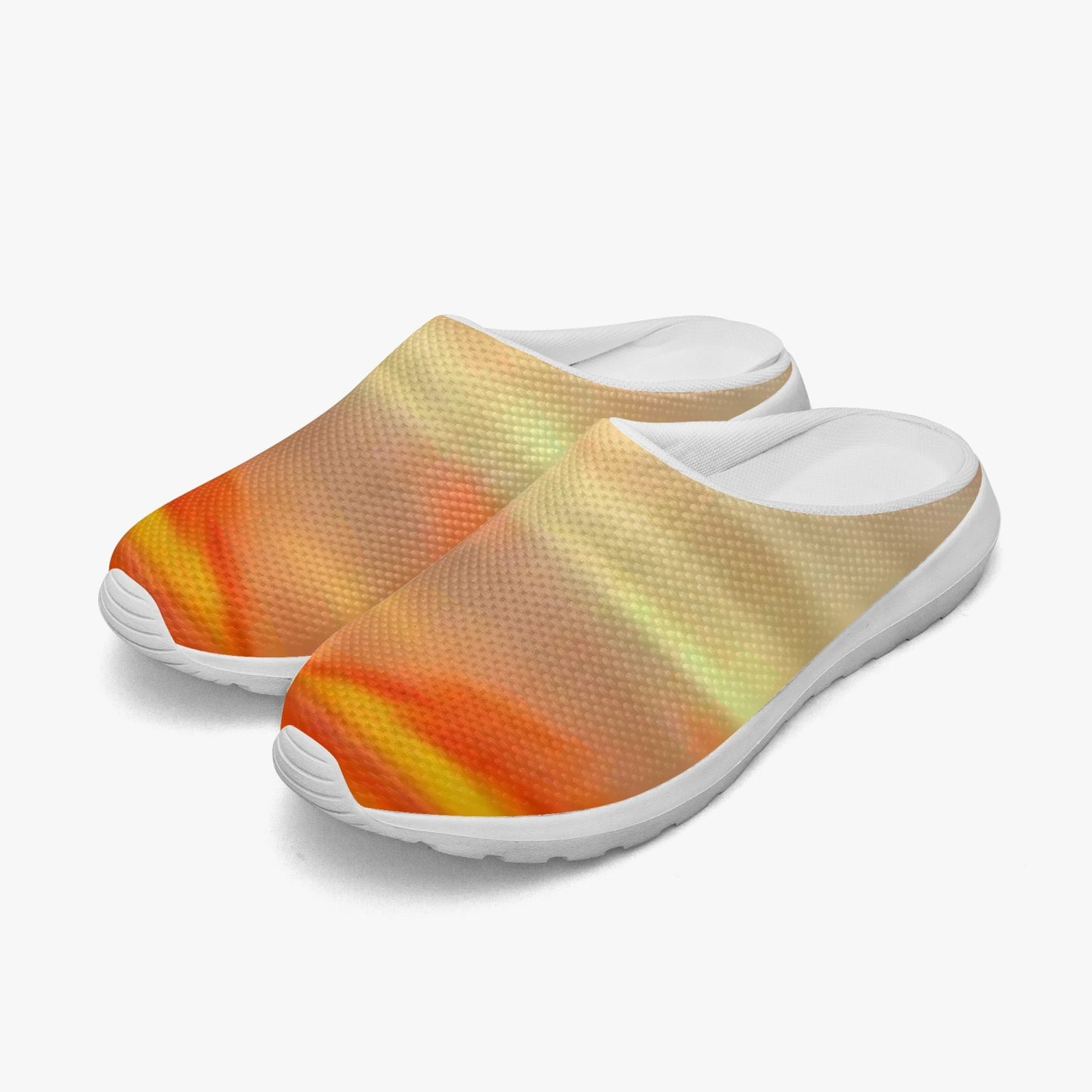 The sun's glow radiates peace. SunWhys  Casual Mesh Non-Woven Slippers