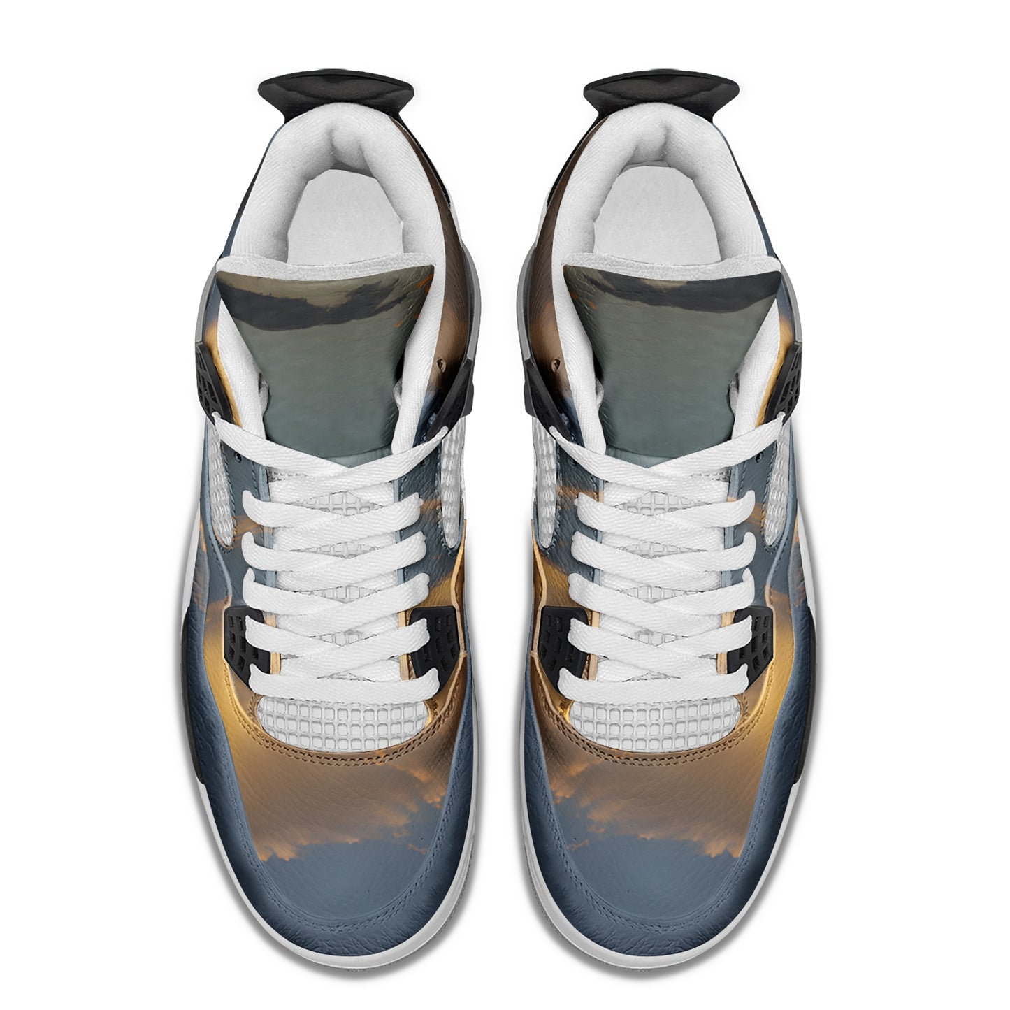Waking up to peaceful tranquility. SunWhys  Unisex Non Slip Lace Up Breathable Fashion Sneakers