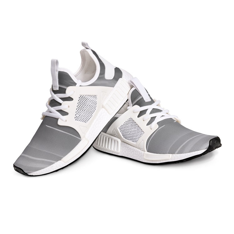 Night's darkness fades with the sunrise's arrival. SunWhys  Unisex Lightweight Sneaker