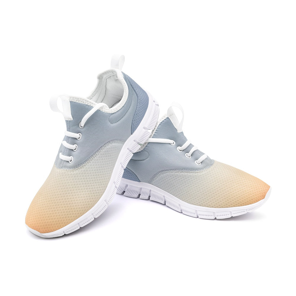 Dawn's arrival brings gentle peace. SunWhys  Unisex Lightweight Sneaker City Runner