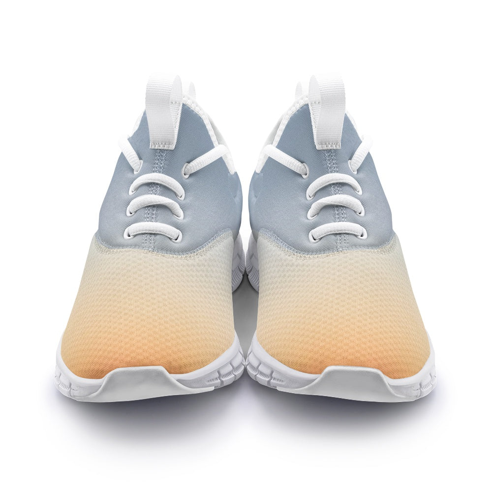 Dawn's arrival brings gentle peace. SunWhys  Unisex Lightweight Sneaker City Runner