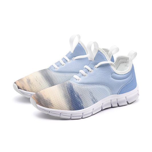 Embracing the tranquility of morning. SunWhys  Unisex Lightweight Sneaker City Runner