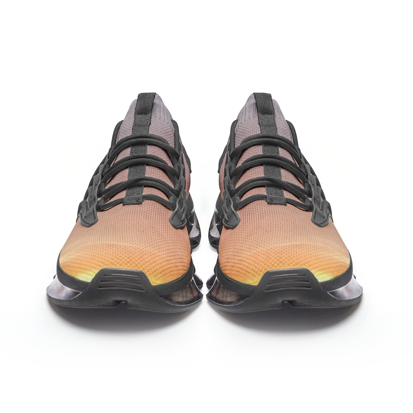 Contentment flows in each ray. SunWhys  Unisex Low Top Mesh Sneakers