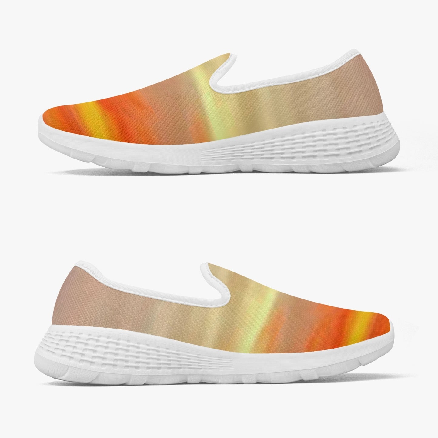 The sun's glow radiates peace. SunWhys   Women's Slip-On Mesh Running Shoes