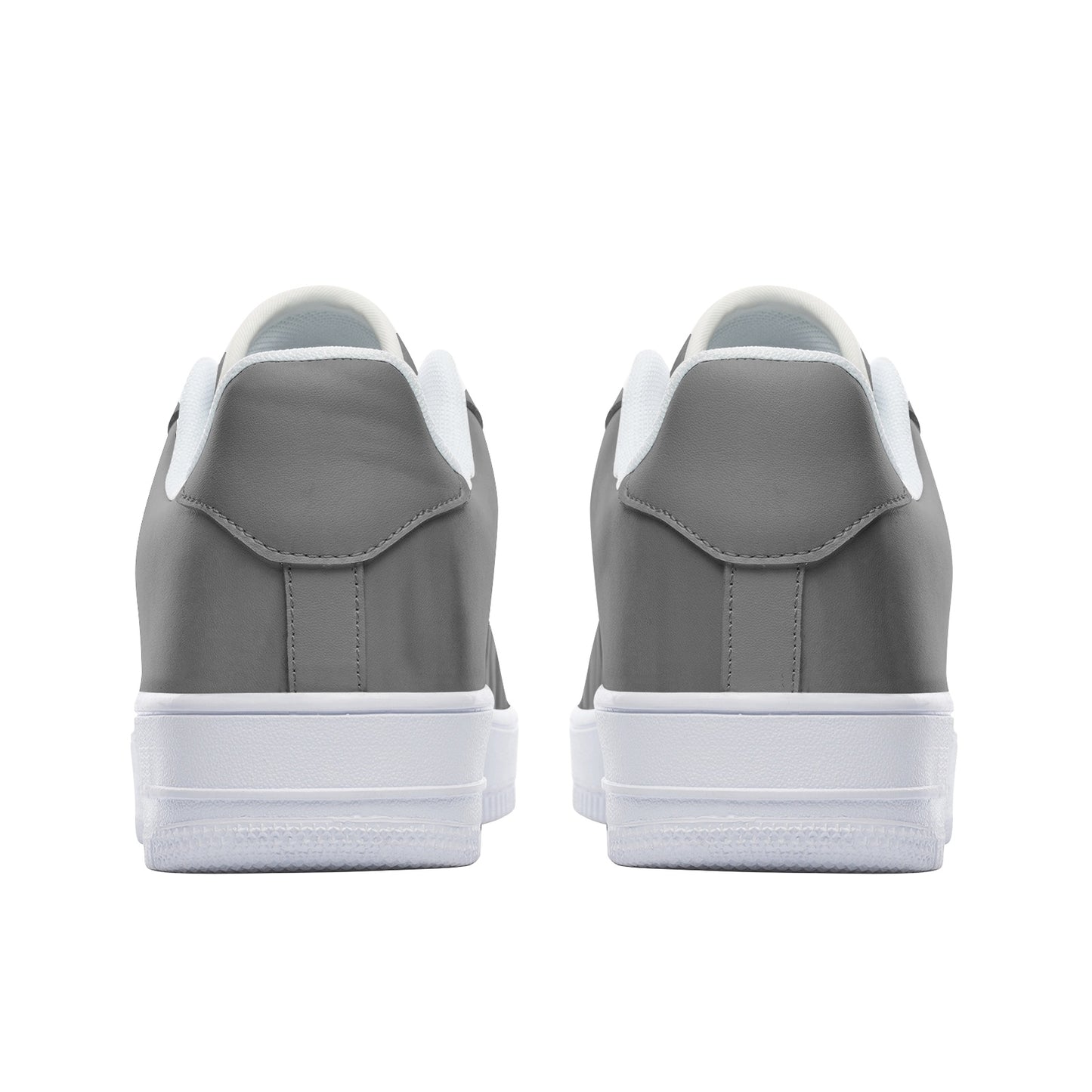 Serene landscapes are painted by the morning sunrise. SunWhys  Unisex Low Top Leather Sneakers