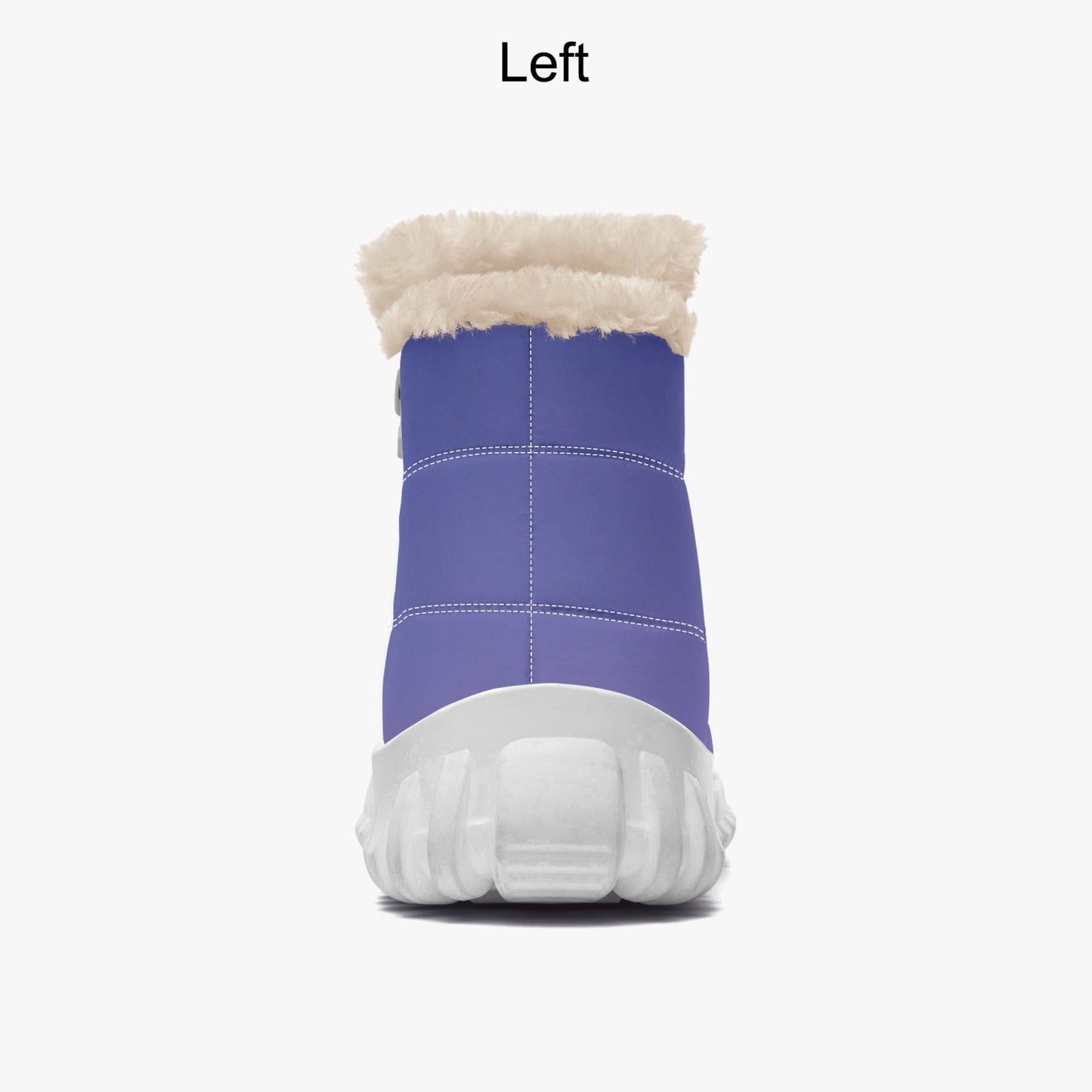 Waking up to peaceful harmony. SunWhys  Cotton-pad Fur Zipper Up Boots