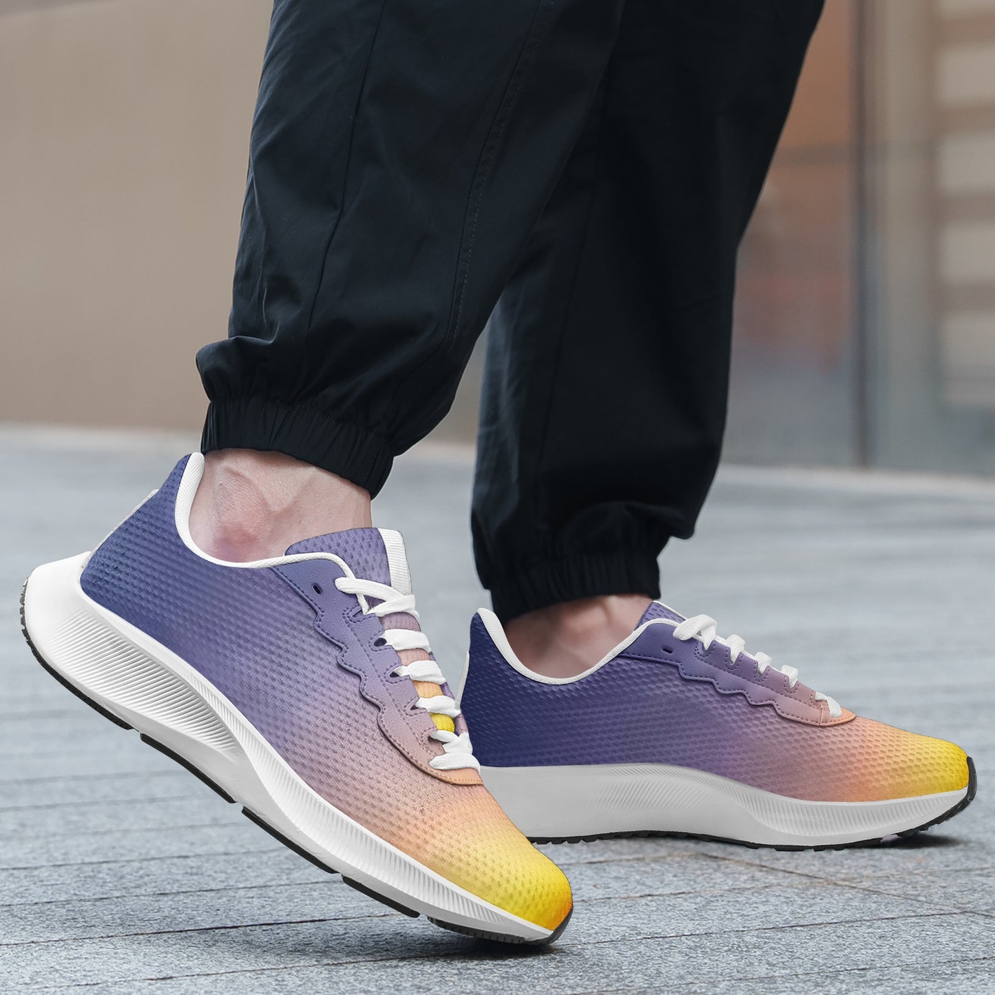 Morning serenity fills my heart. SunWhys  Unisex Mesh Tech Performance Running Shoes