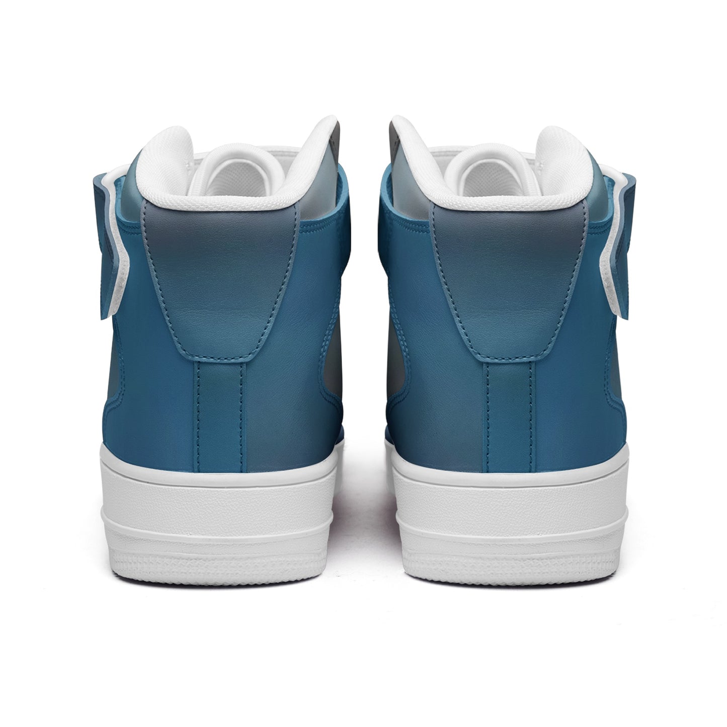 I feel joyful in the morning. SunWhys   Unisex high Top Leather Sneakers